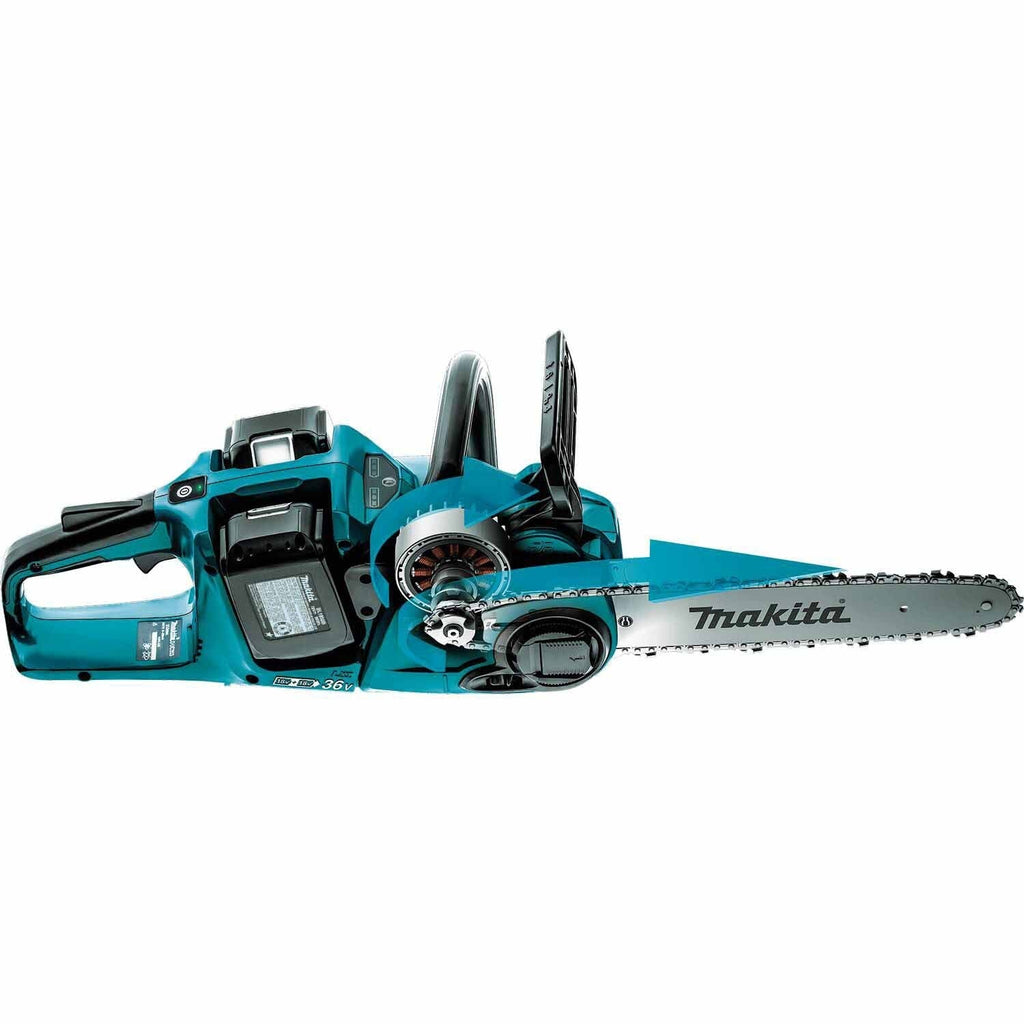 Makita XCU04CM 36V (18V X2) LXT 16" Chain Saw Kit