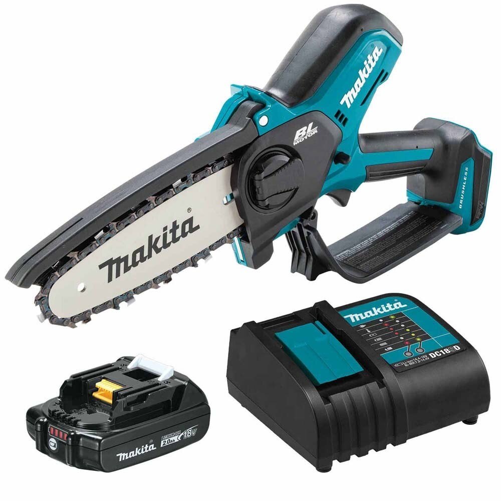 Makita XCU14SR1 18V LXT Lithium‑Ion Brushless Cordless 6" Pruning Saw Kit (2.0Ah)