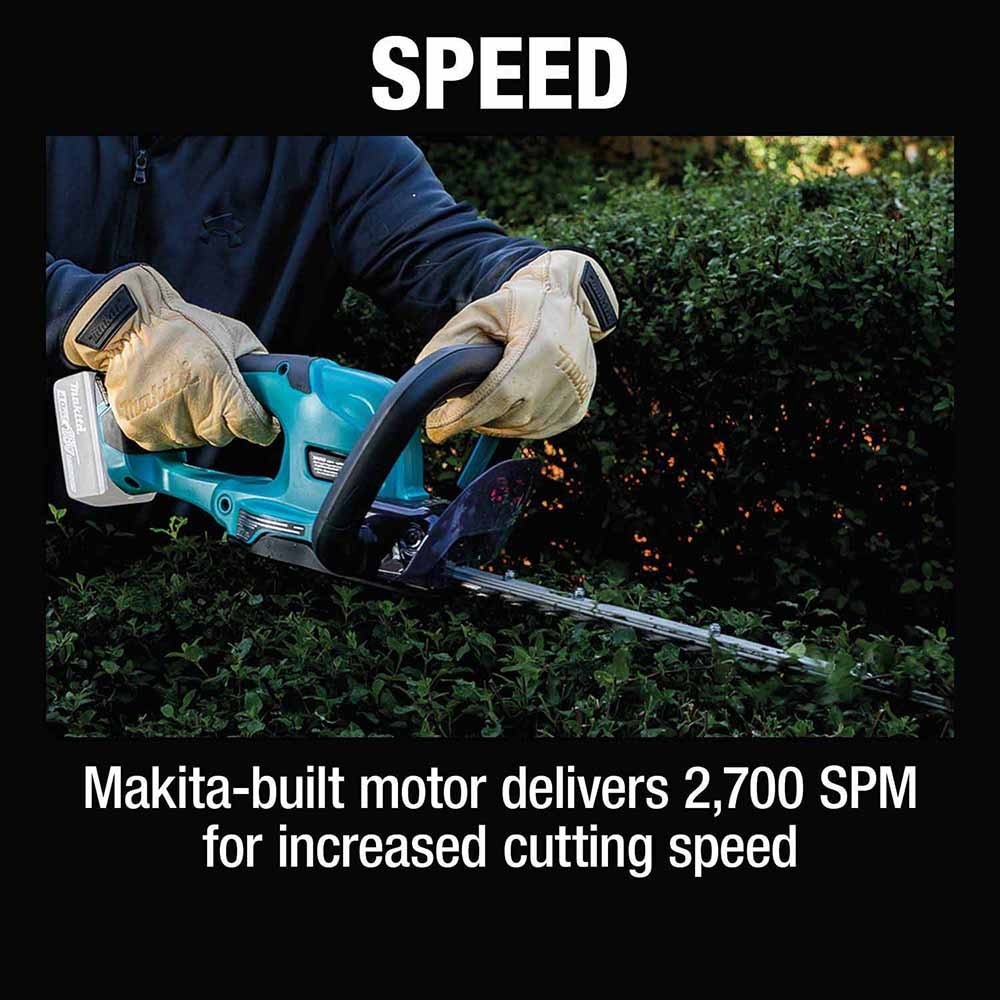 Makita XHU10Z 18V LXT Lithium-Ion Cordless 24" Hedge Trimmer, Tool Only