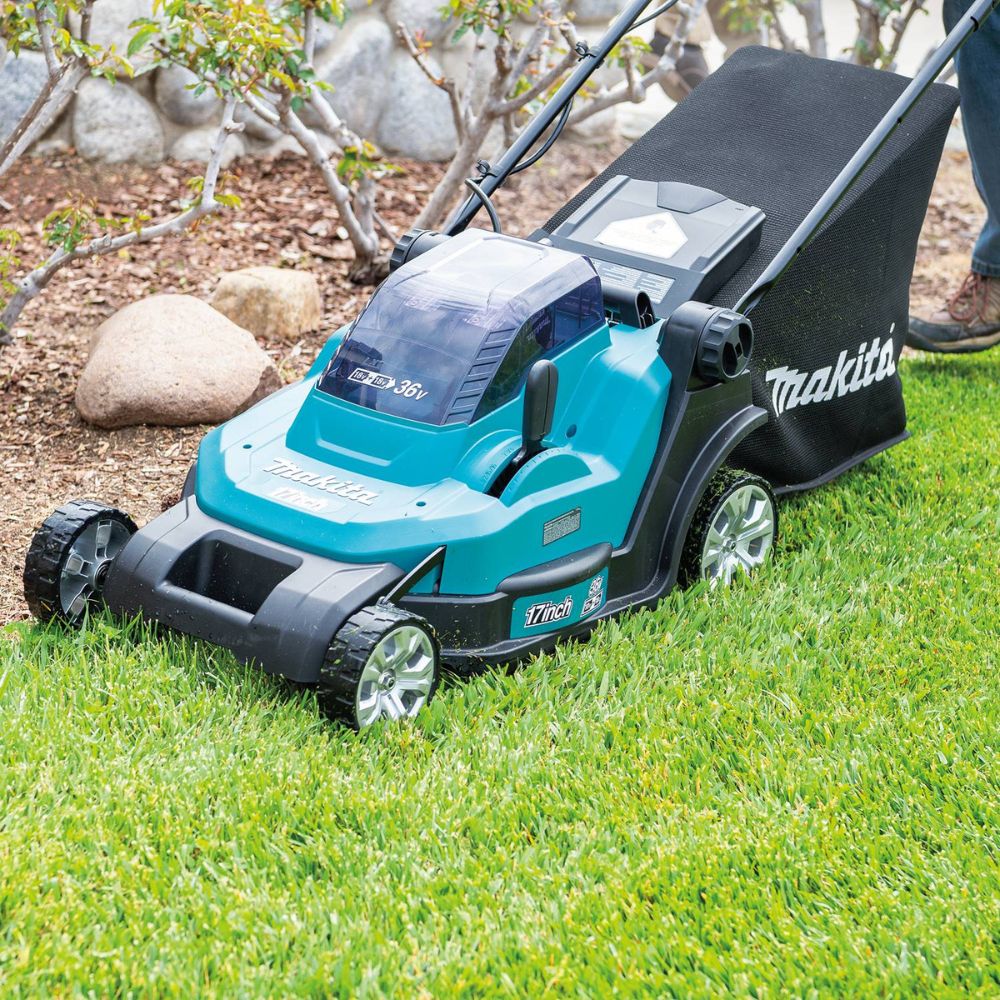 Makita XML05Z 36V (18V X2) LXT 17" Residential Lawn Mower, Tool Only