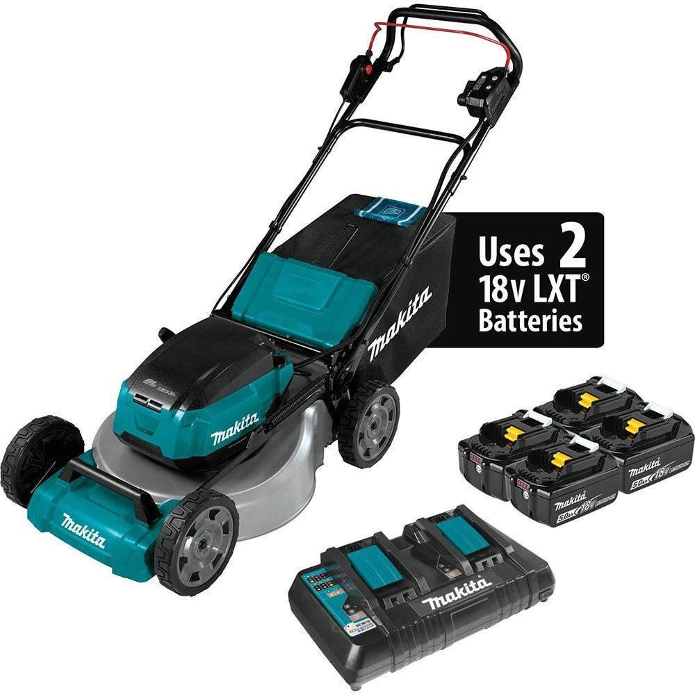 Makita XML06PT1 18V X2 (36V) LXT 18" Self Propelled Lawn Mower Kit