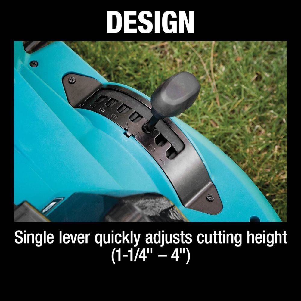 Makita XML10CM1 36V (18V X2) LXT 21" Lawn Mower Kit with 4 Batteries (4.0Ah)