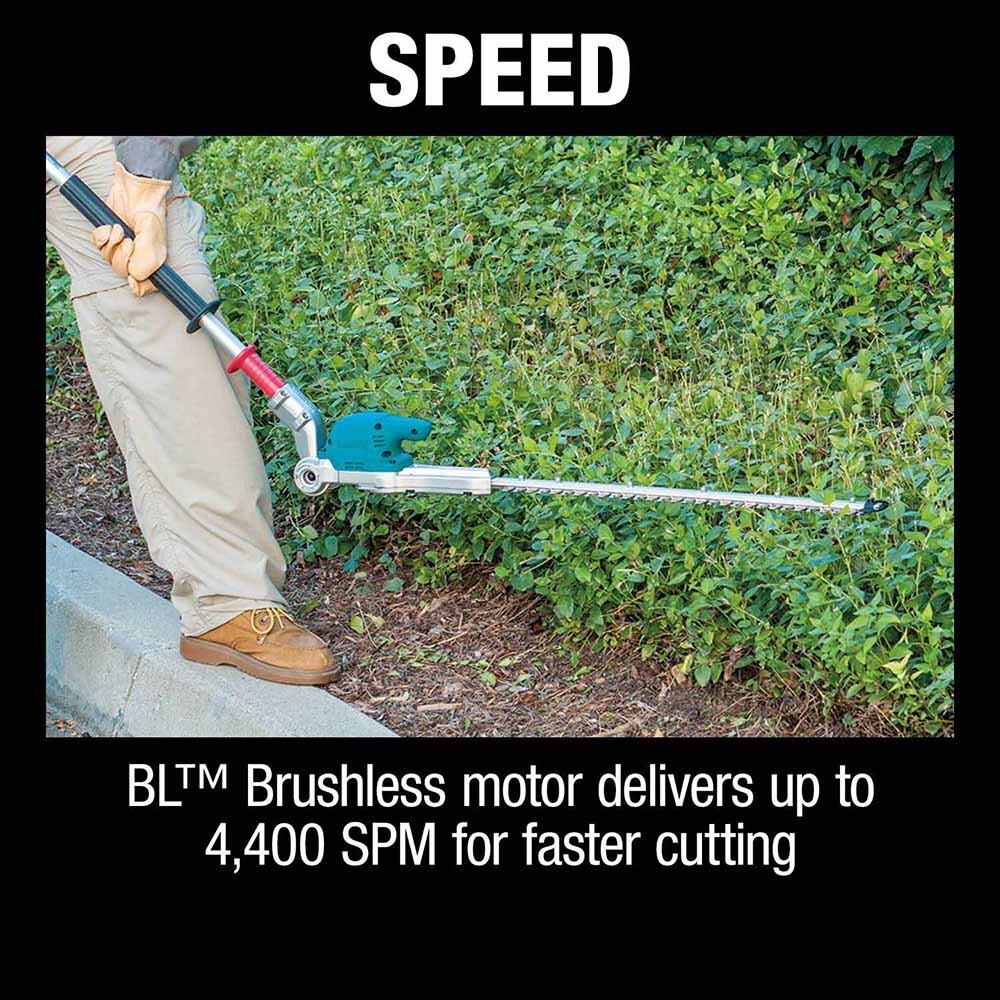 Makita XNU01T 18V LXT 20" Articulating Pole Hedge Trimmer Kit (5.0Ah)