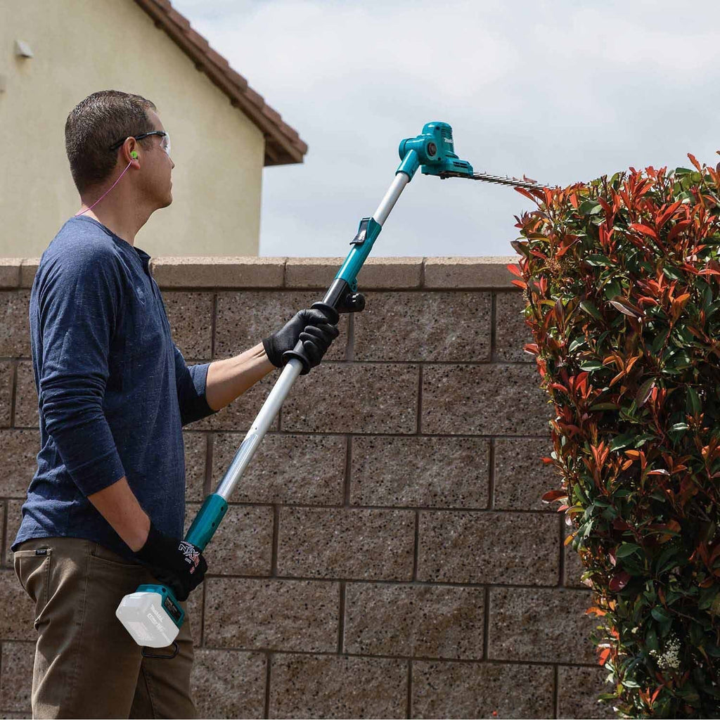 Makita XNU05Z 18V LXT 18" Telescoping Articulating Pole Hedge Trimmer