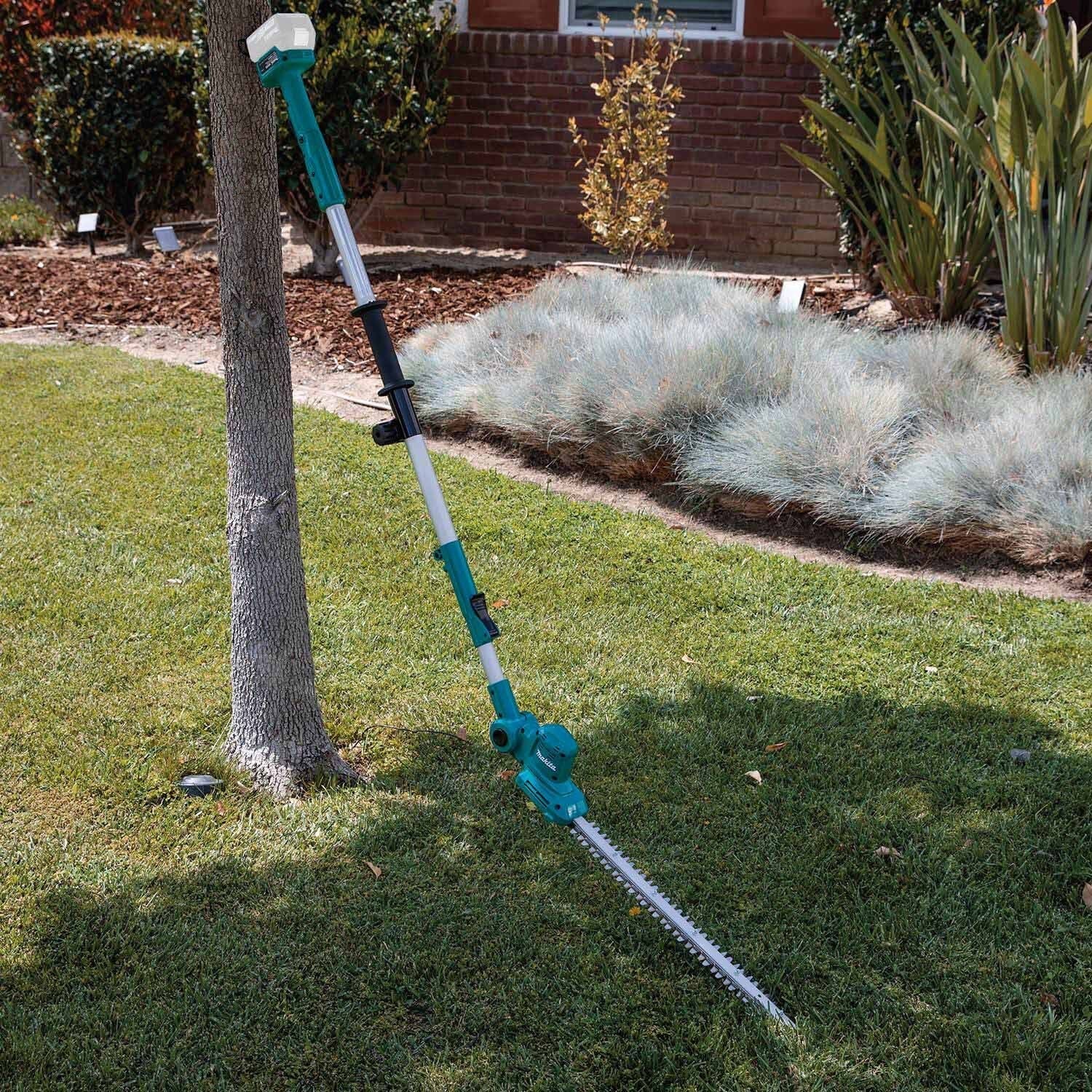 Makita XNU05Z 18V LXT 18" Telescoping Articulating Pole Hedge Trimmer