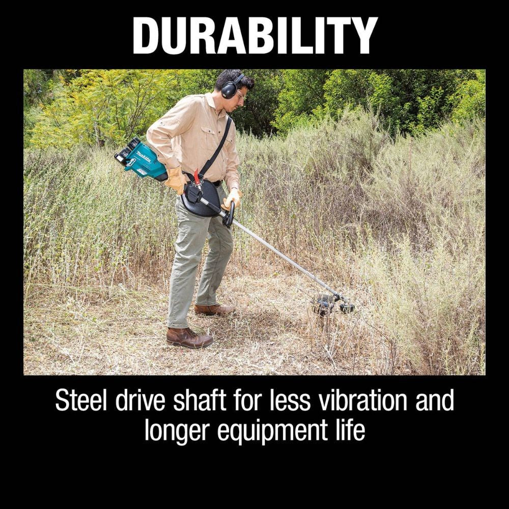 Makita XRU17PT 36V (18V X2) LXT Brushless String Trimmer Kit, dual port charger (5.0Ah)