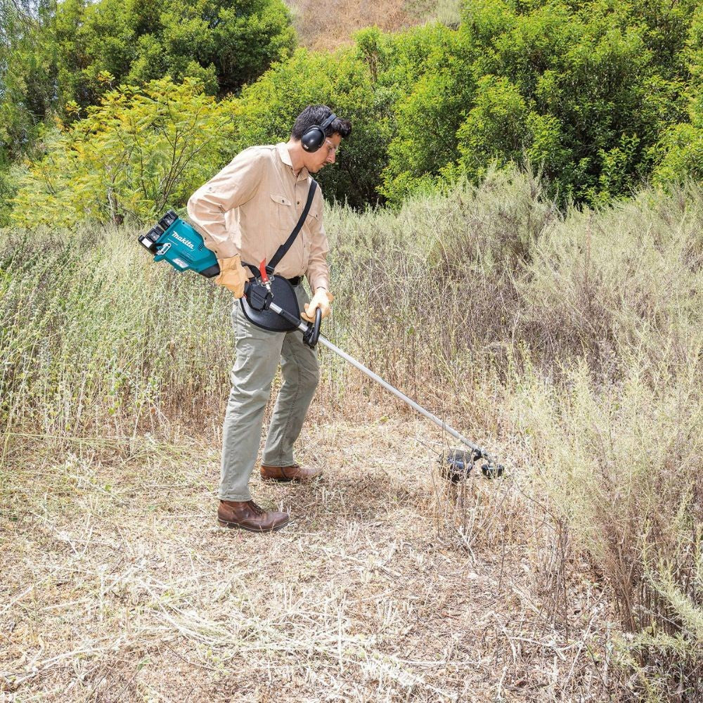 Makita XRU17PT 36V (18V X2) LXT Brushless String Trimmer Kit, dual port charger (5.0Ah)