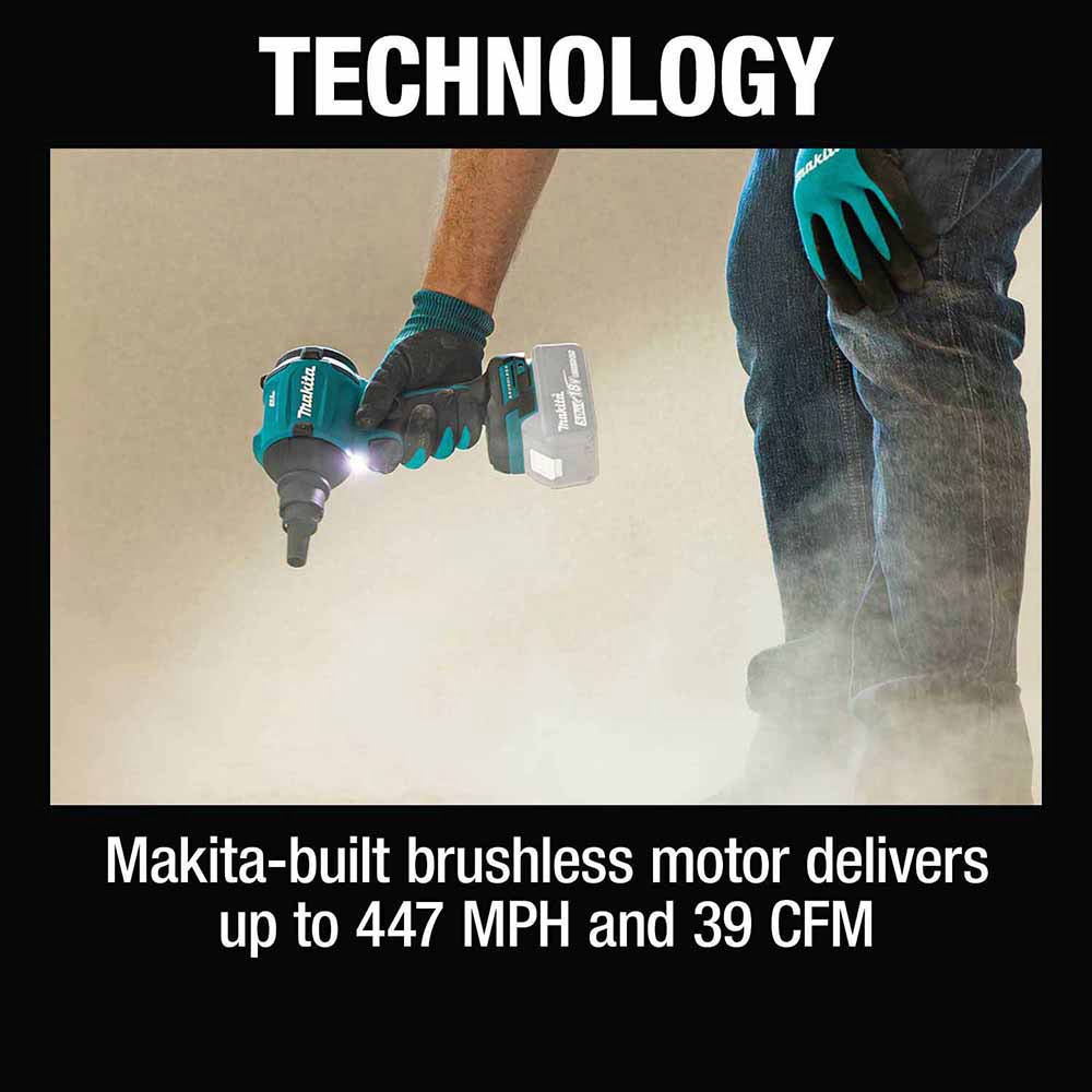 Makita XSA01Z 18V LXT Brushless Cordless High Speed Blower/Inflator, Tool Only