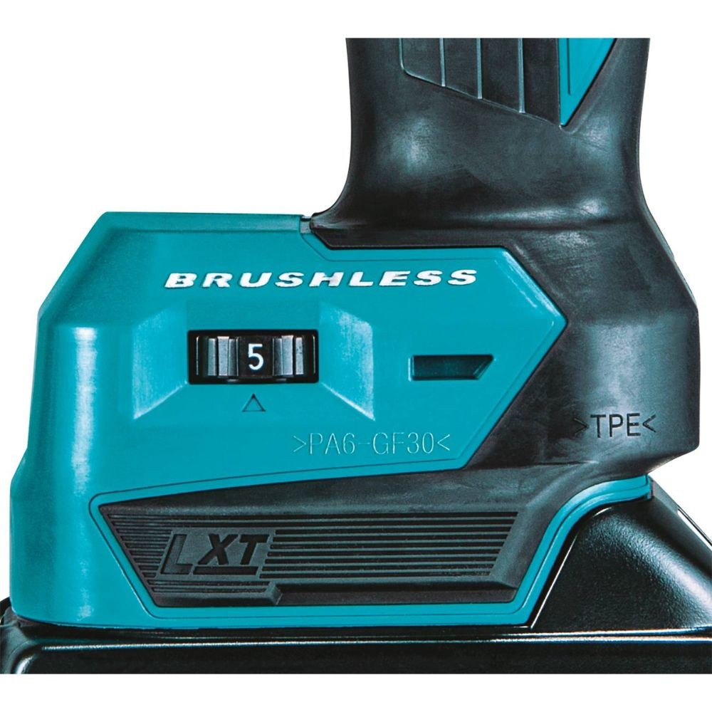 Makita XSB01TJ 18V LXT Lithium-Ion Brushless Cordless 3/8" x 21" Detail Belt Sander Kit, Bag (5.0Ah)