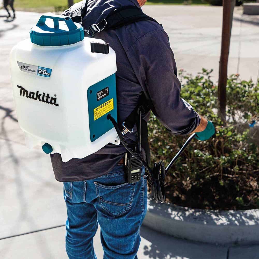 Makita XSU01Z 18V LXT Lithium-Ion Cordless 2.6 Gallon Backpack Sprayer, Tool Only