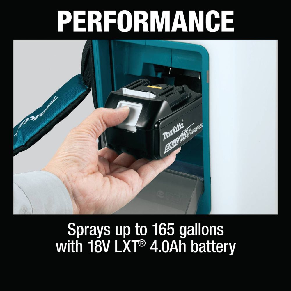 Makita XSU02SM1 18V LXT Lithium-Ion Cordless 4 Gallon Backpack Sprayer Kit (4.0Ah)