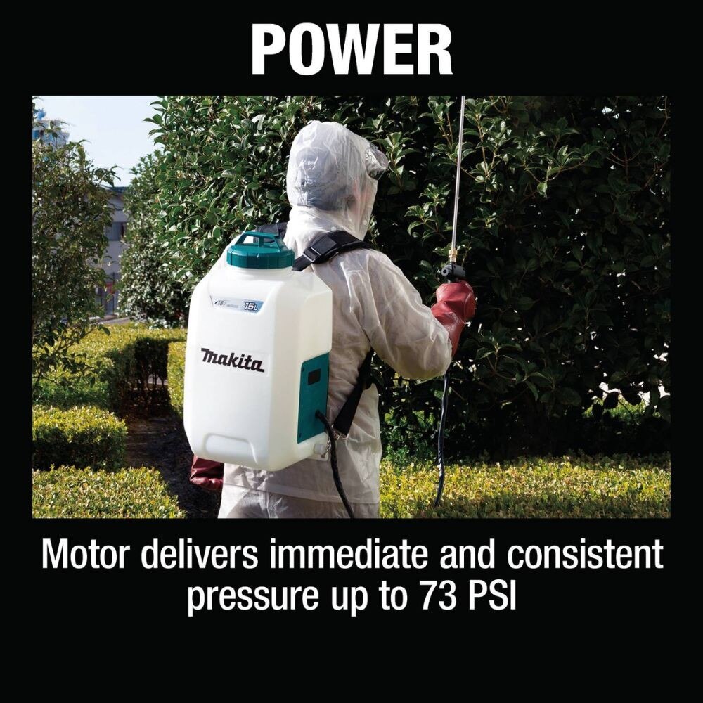 Makita XSU02SM1 18V LXT Lithium-Ion Cordless 4 Gallon Backpack Sprayer Kit (4.0Ah)