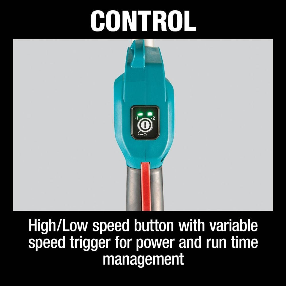 Makita XUX02SM1X4 18V LXT Lithium-Ion Brushless Cordless Couple Shaft Power Head Kit w/ 13" String Trimmer & 10" Pole Saw Attachments, with one battery (4.0Ah)