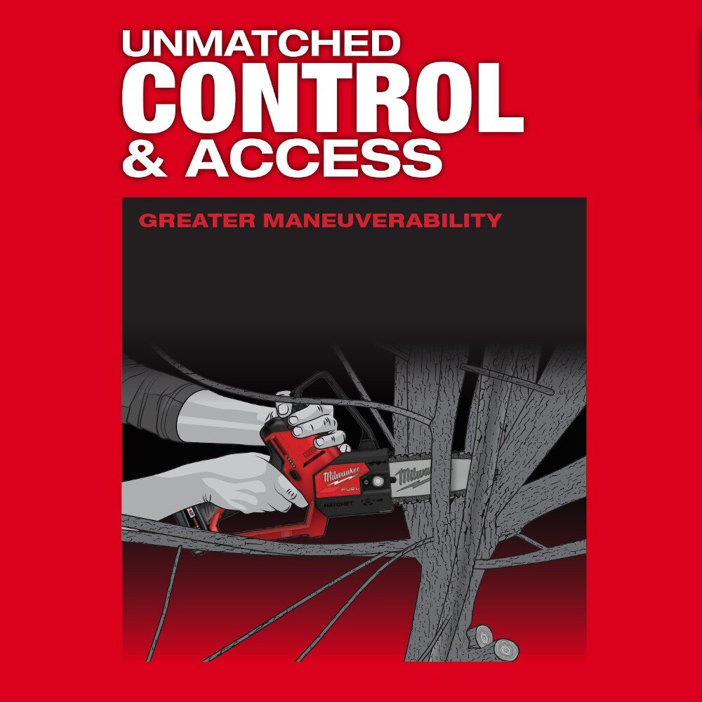 Milwaukee 2527-20 M12 FUEL™ HATCHET™ 6" Pruning Saw (Tool-Only)