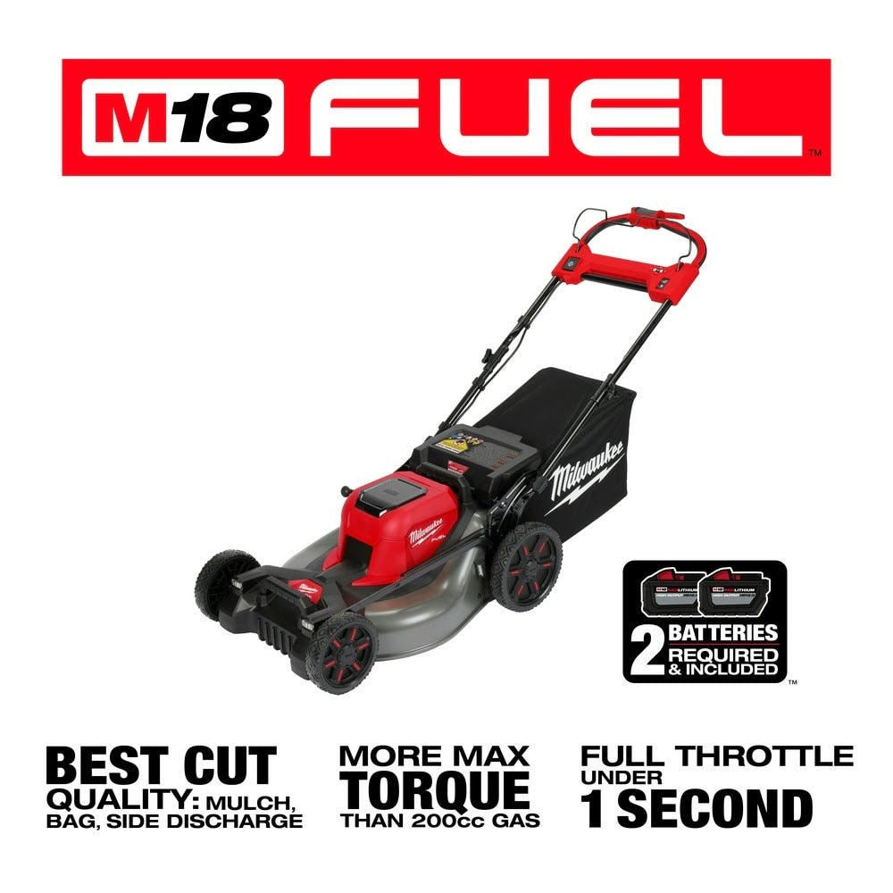 Milwaukee 2823-22HD M18 FUEL™ 21" Self-Propelled Dual Battery Lawn Mower