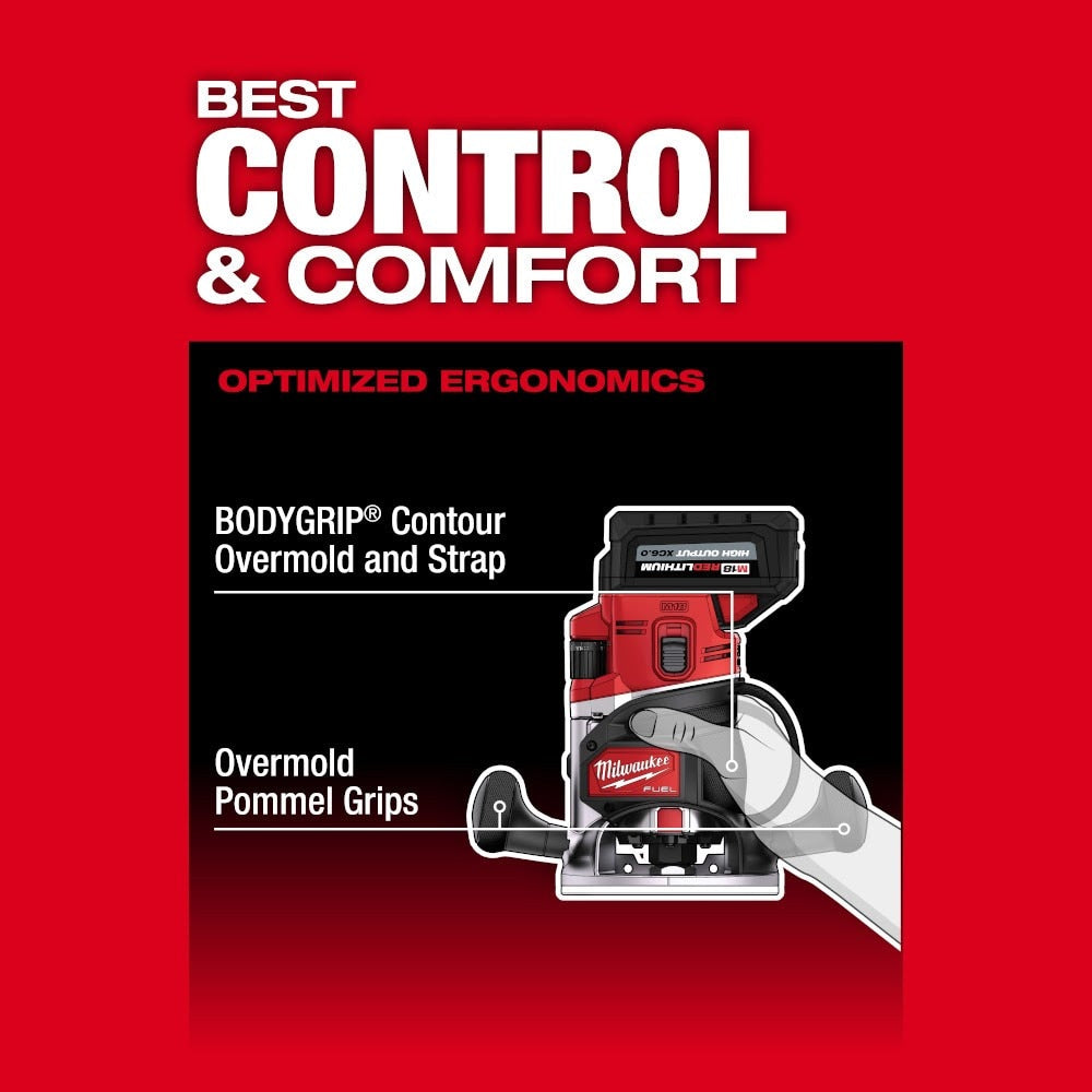 Milwaukee 2838-21 M18 FUEL  1/2" Router Kit