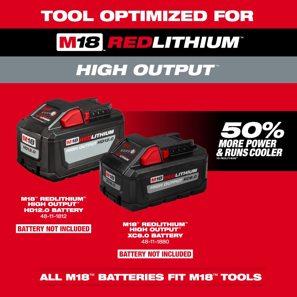 Milwaukee 3009-20 M18 FUEL Dual Battery Backpack Blower