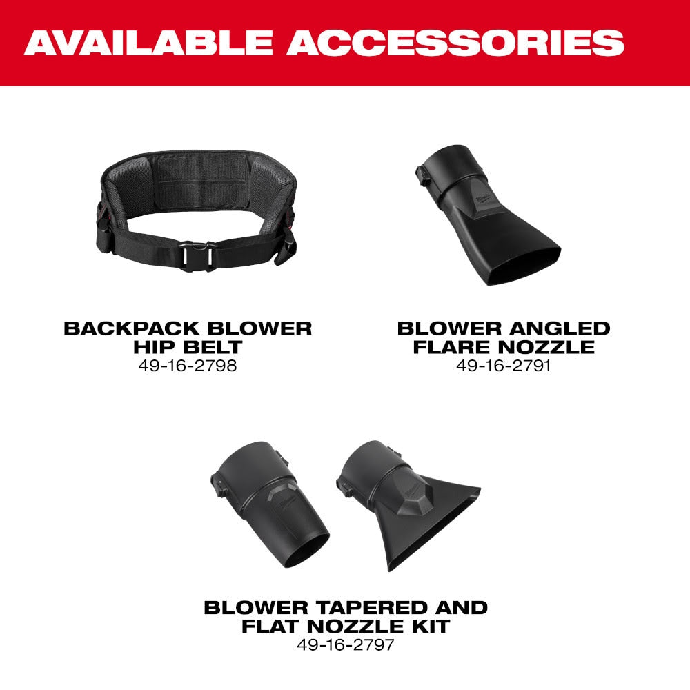 Milwaukee 3009-24HD M18 FUEL Dual Battery Backpack Blower Kit