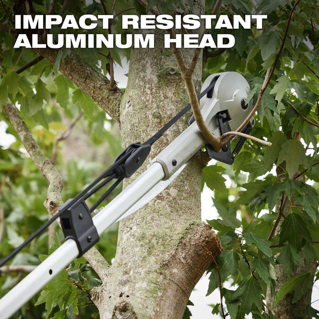 Milwaukee 48-22-9375 16' Pole Saw & Pruner – Telescoping Fiberglass & Aluminum Pole