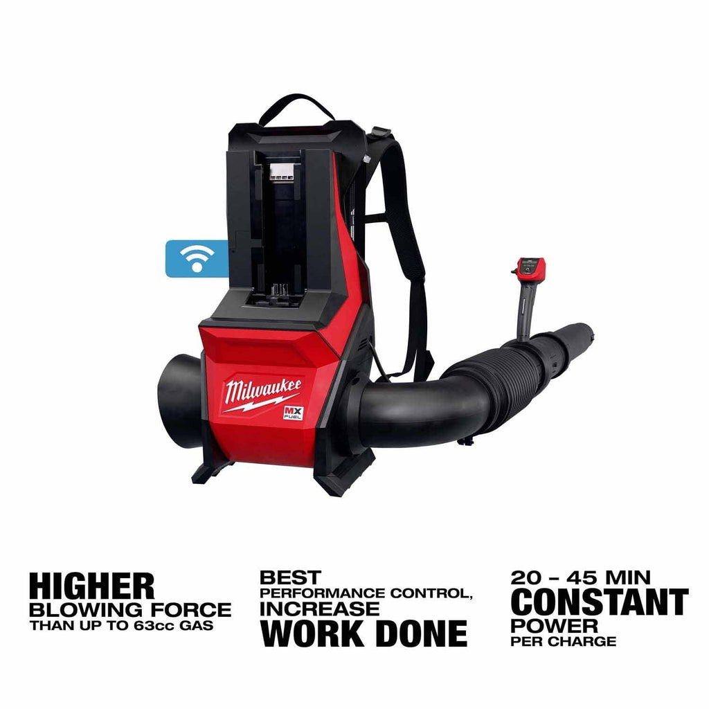 Milwaukee MXF600-0 MX FUEL Backpack Blower/w High Blowing Force