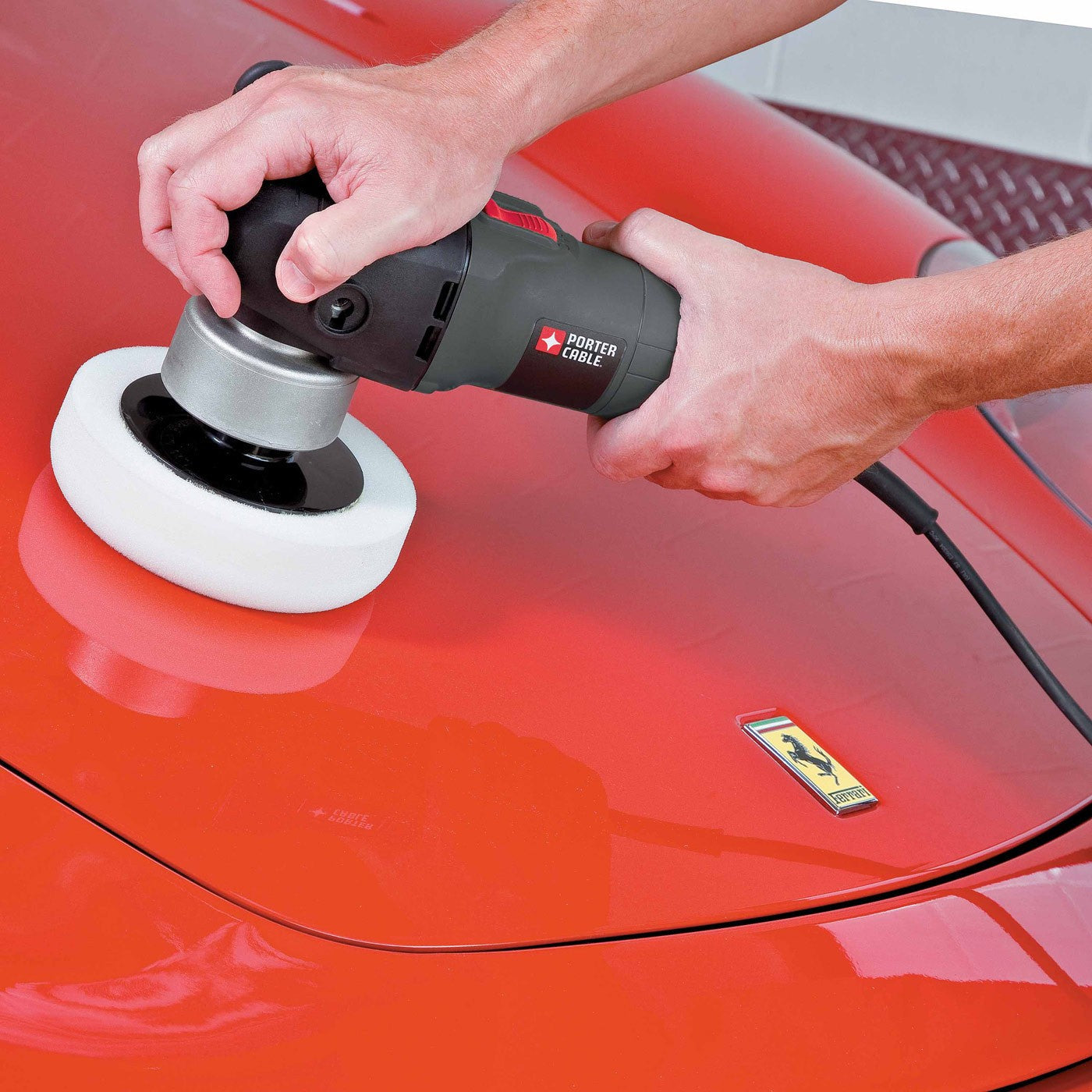 Porter Cable 7346sp 6" Variable Speed Random Orbit Sander with Polishing Pad